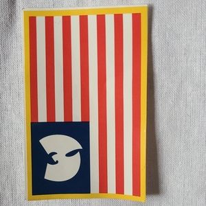 WU-TANG CLAN AMERICAN FLAG AUTHENIC STICKER